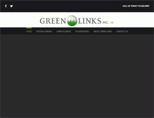 Tablet Screenshot of greenlinksinc.com